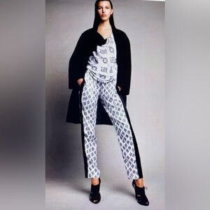 Narciso Rodriguez Paisley Patterned Trousers